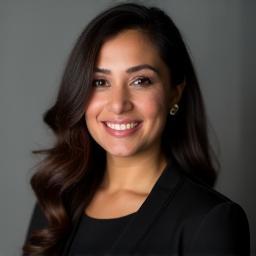 Professional headshot of Fatima Al Mansoori, Lead Stylist and Senior Educator at Al Amal Hair Salon Training Academy.